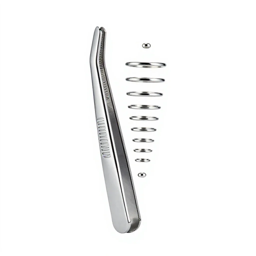 Roach clip isolated on a white background