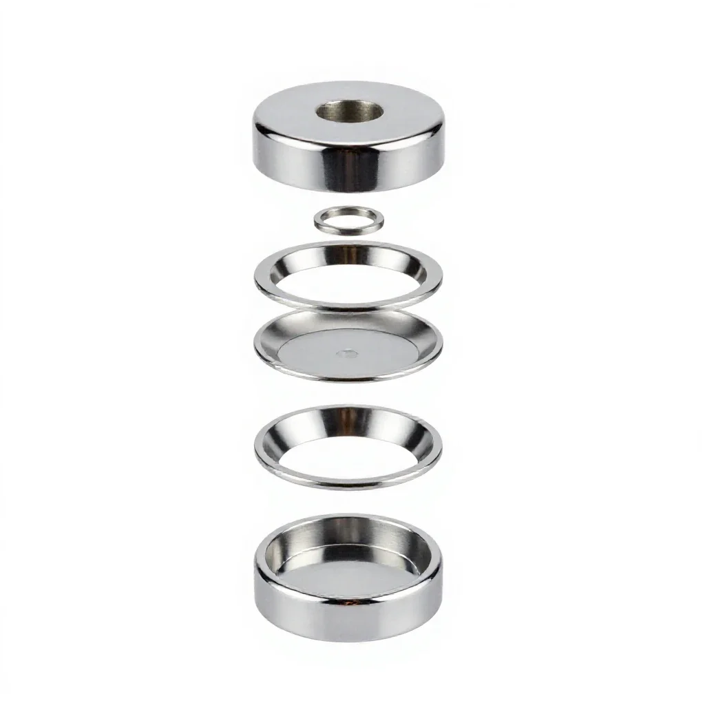 Round file isolated on a white background