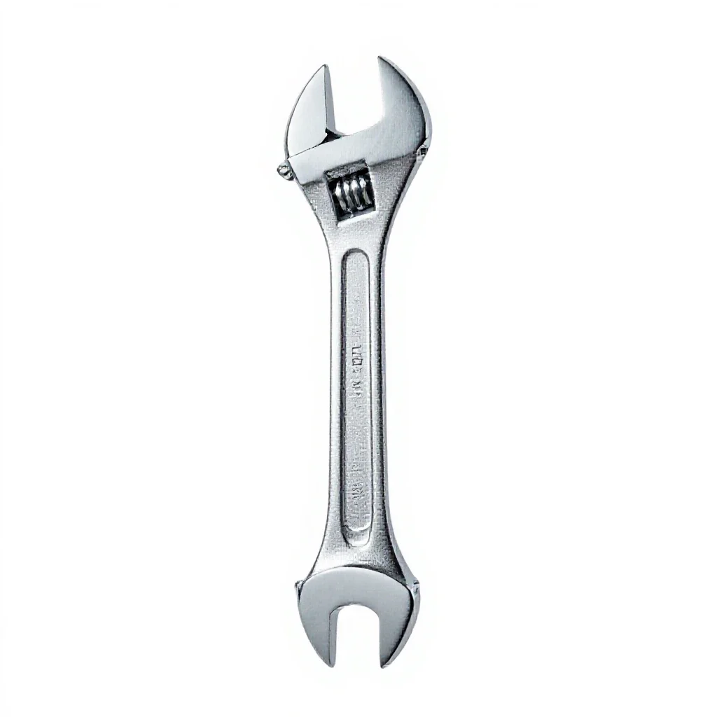 Screw wrench isolated on a white background