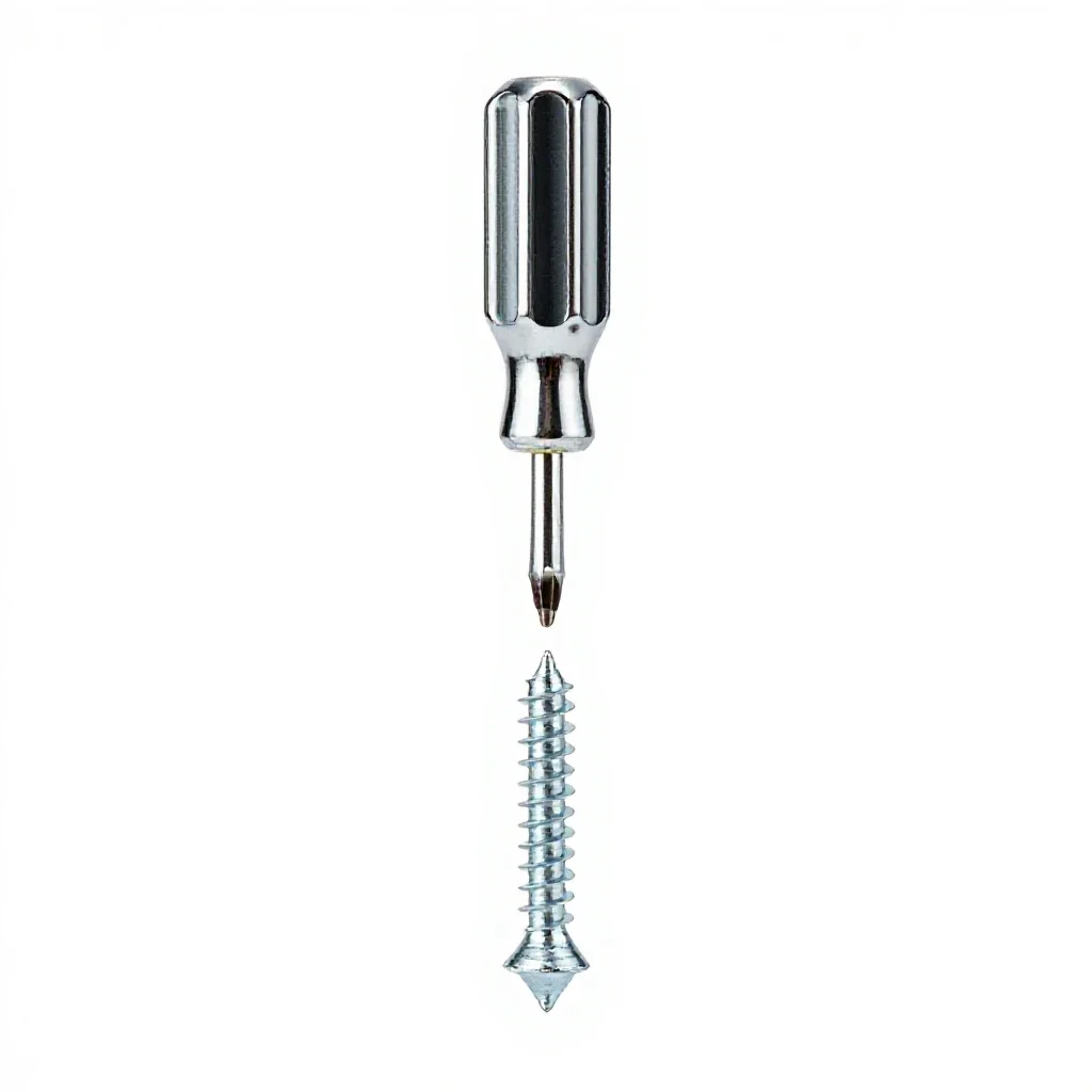 Screwdriver isolated on a white background