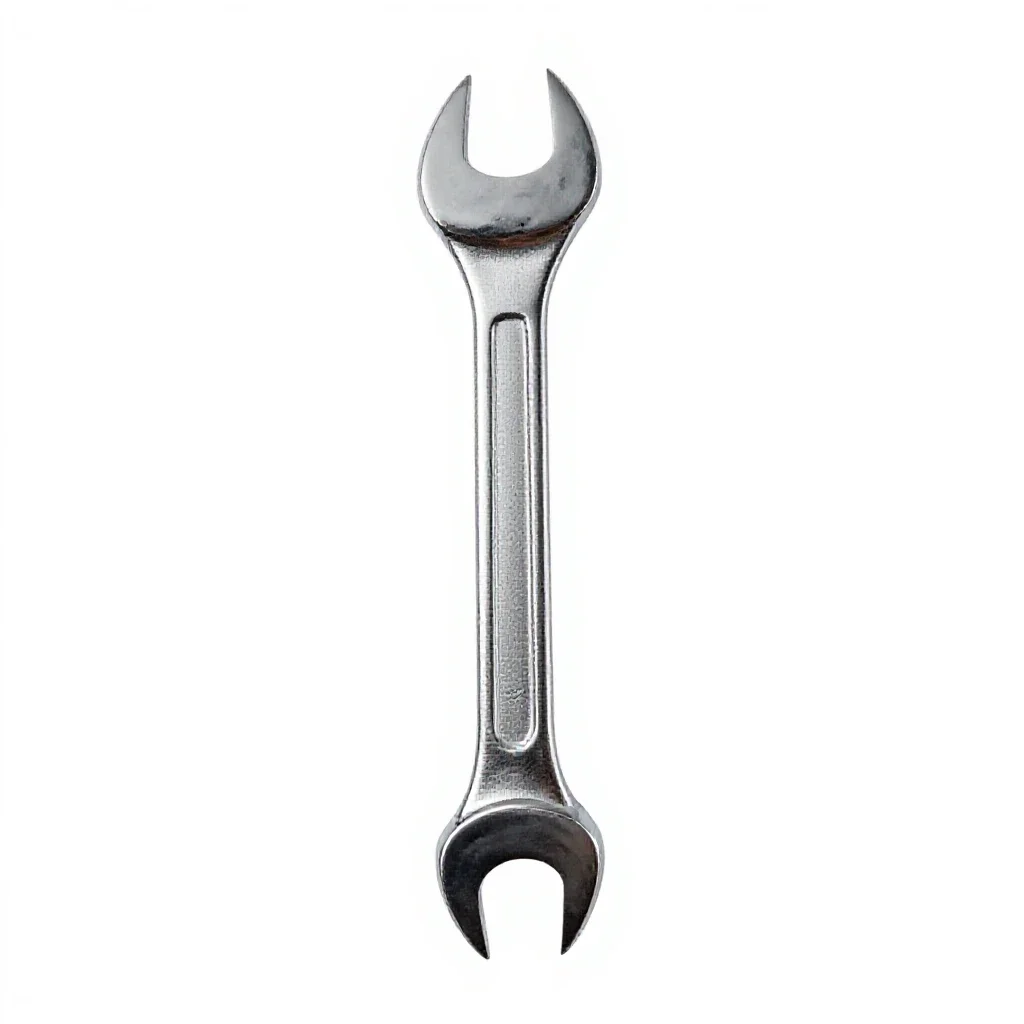 Alligator wrench isolated on a white background