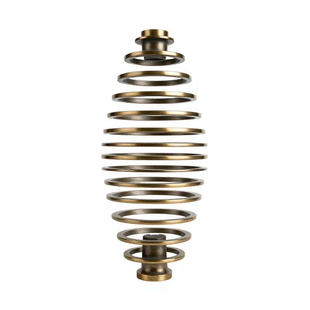 Bronze isolated on a white background