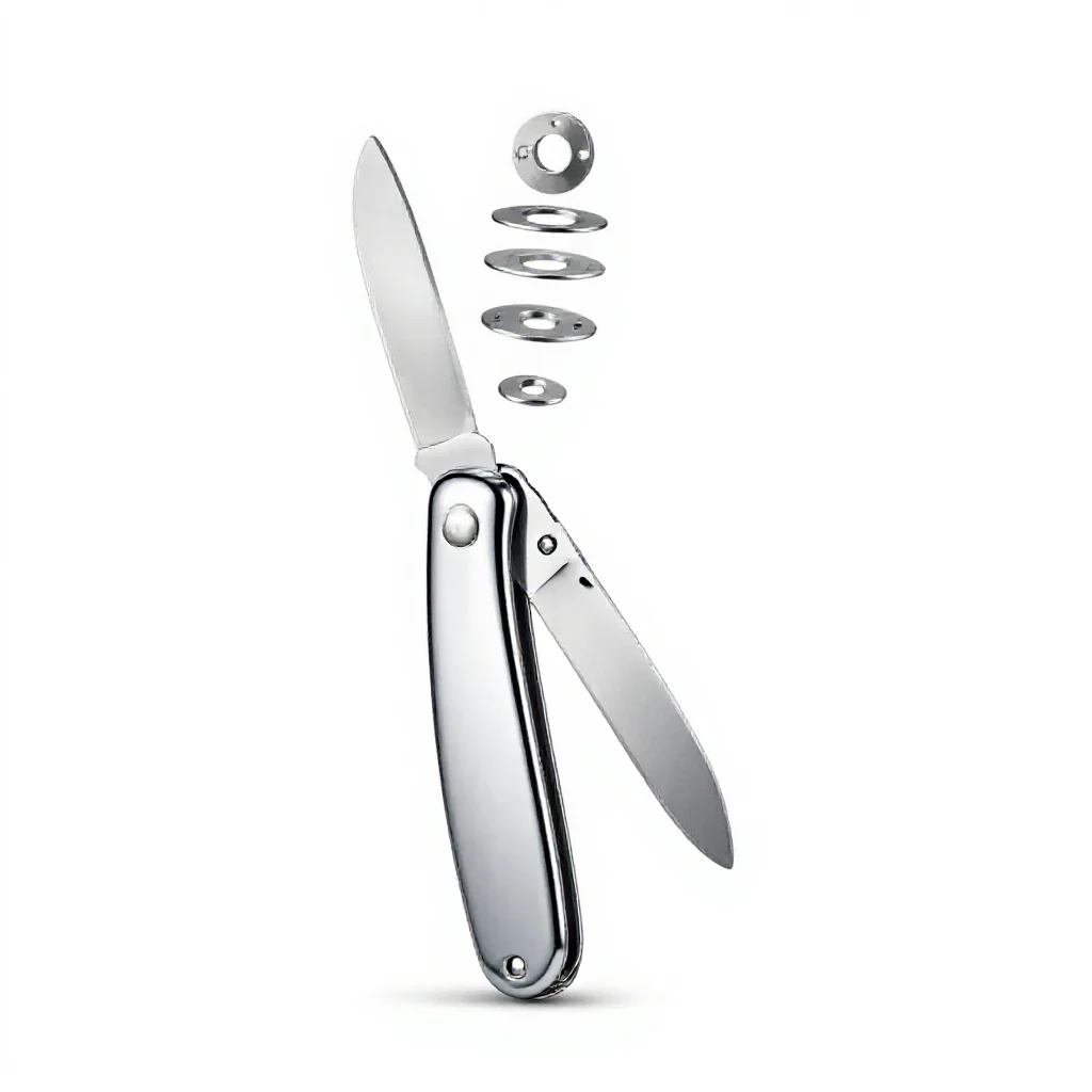Switchblade isolated on a white background