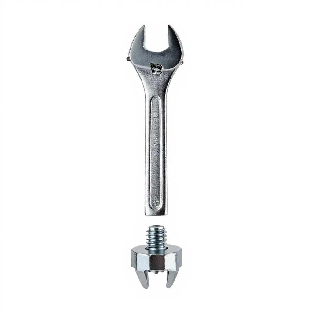 Tap wrench isolated on a white background