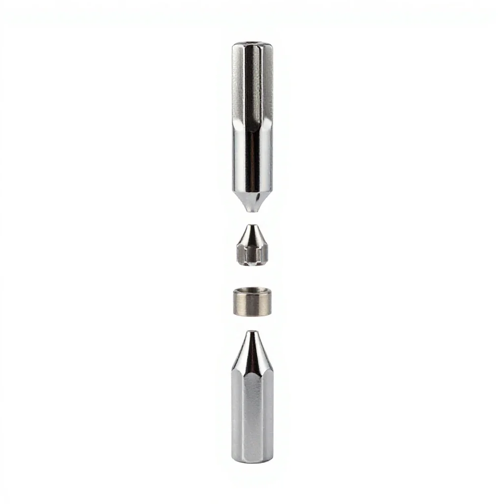 Taper file isolated on a white background