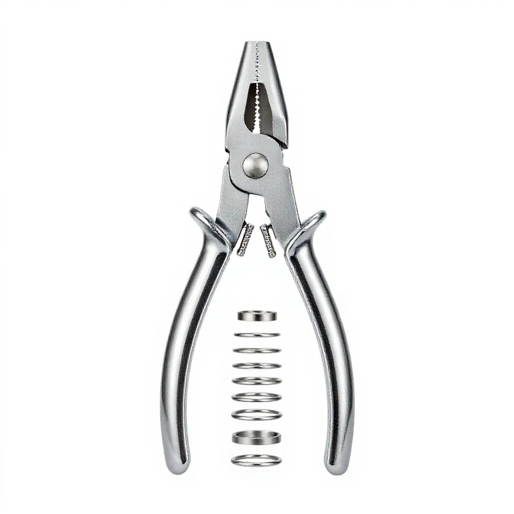 Wire cutter isolated on a white background