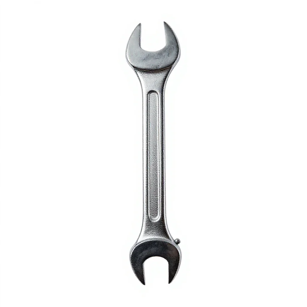 Wrench isolated on a white background