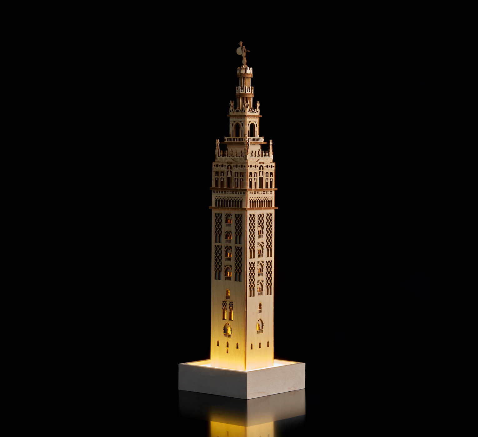 Giralda de Sevilla, model 3d for museum