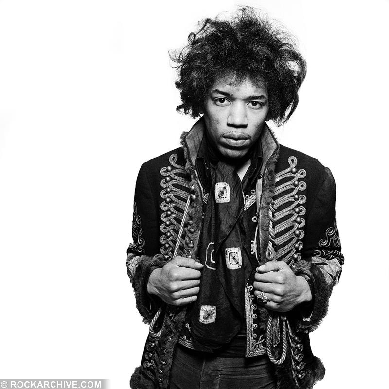 jimi hendrix front view