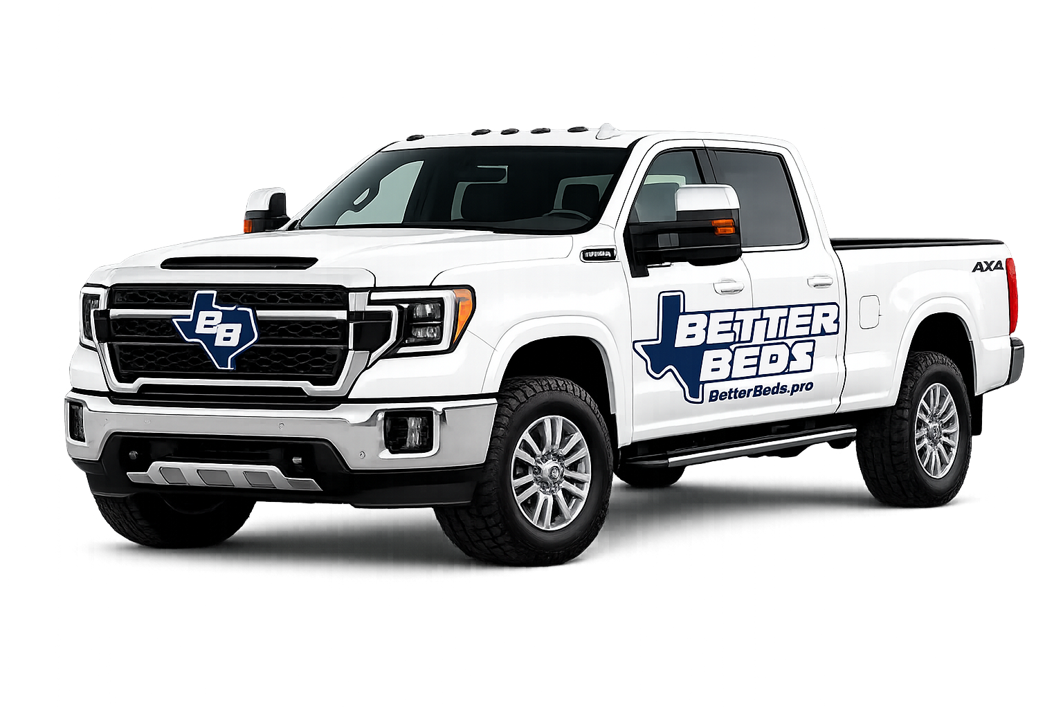 Create a web ready 3d model of this truck in the image for my website.
