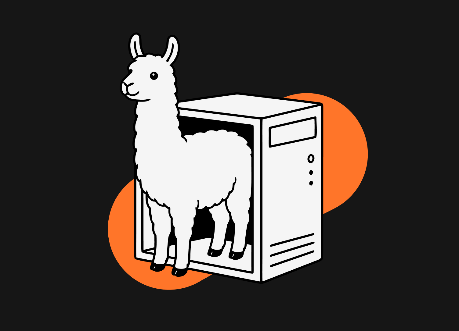 a llama