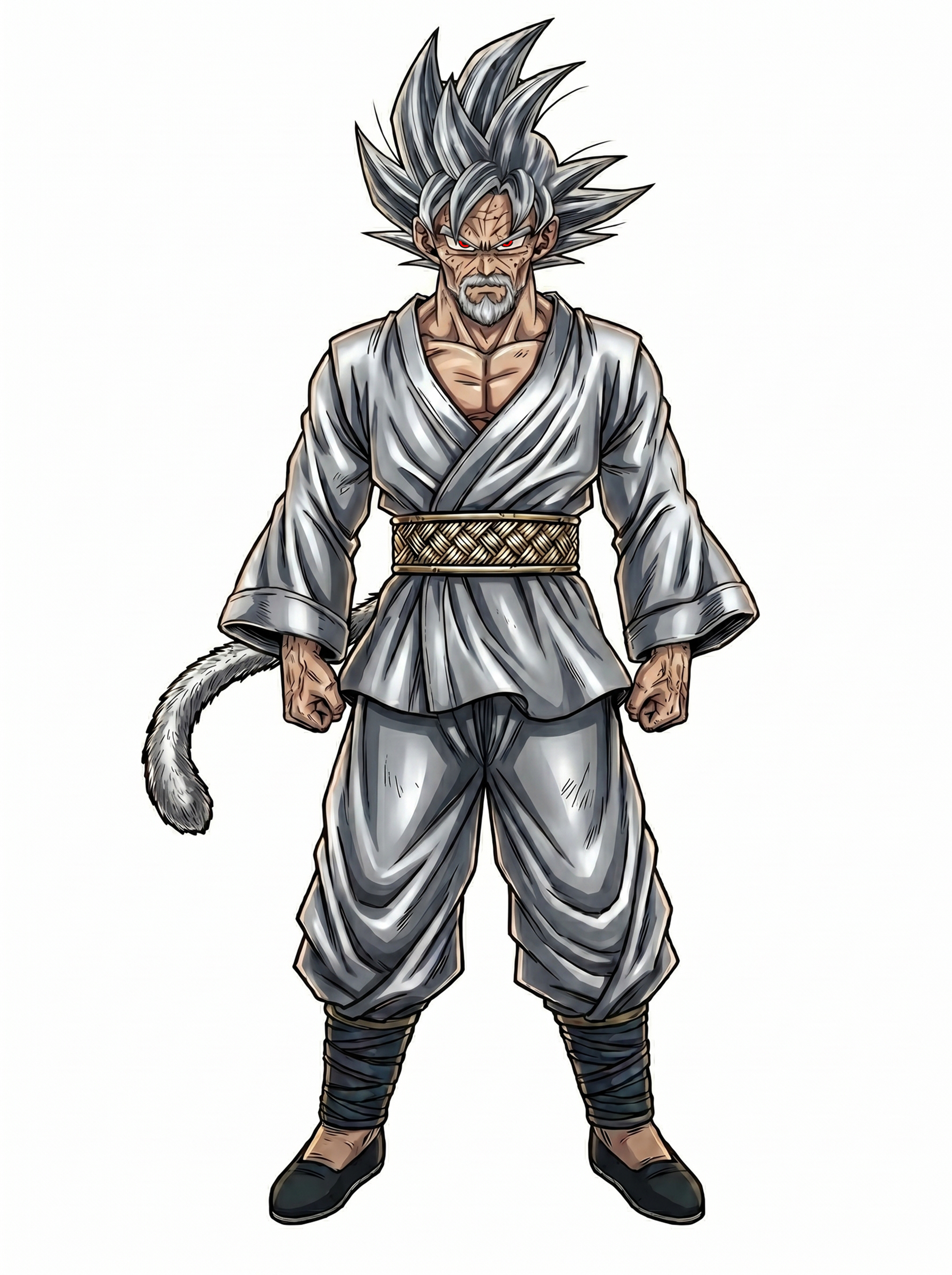 A clean character 3d asset