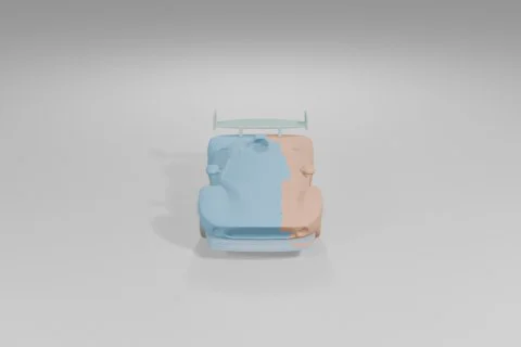 Car 3D model preview
