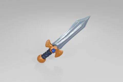 Sword 3D model preview