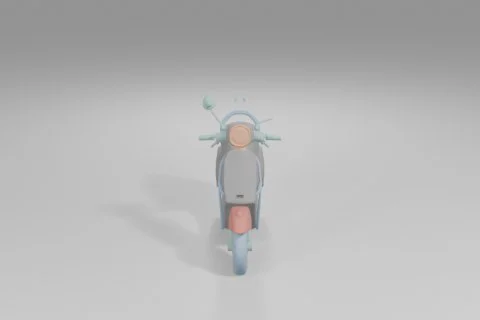 Scooter 3D model preview