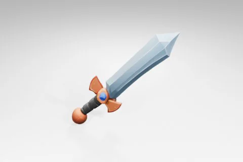 Sword 3D model preview