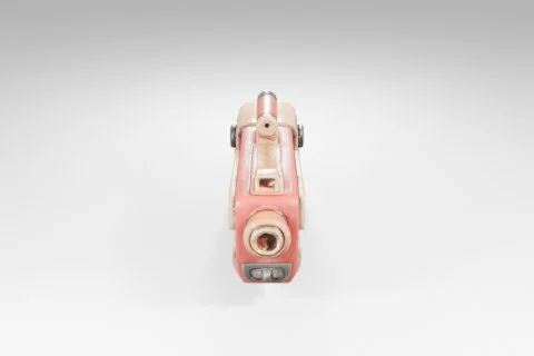 Close-up of a small, vintage-looking object 3D model preview