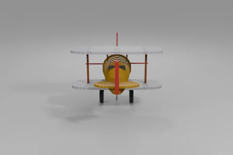 Plane 3D model preview