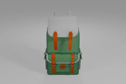 Backpack 3D model preview
