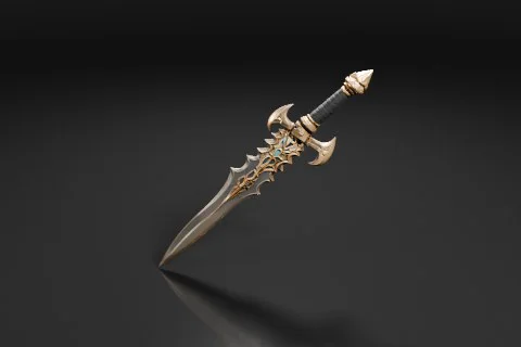 Dagger 3D model preview