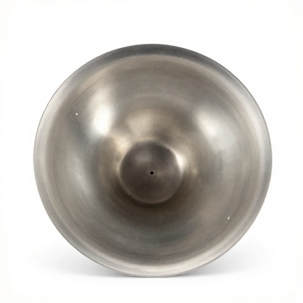 STEELPAN musical instrument, white background, clean studio lighting