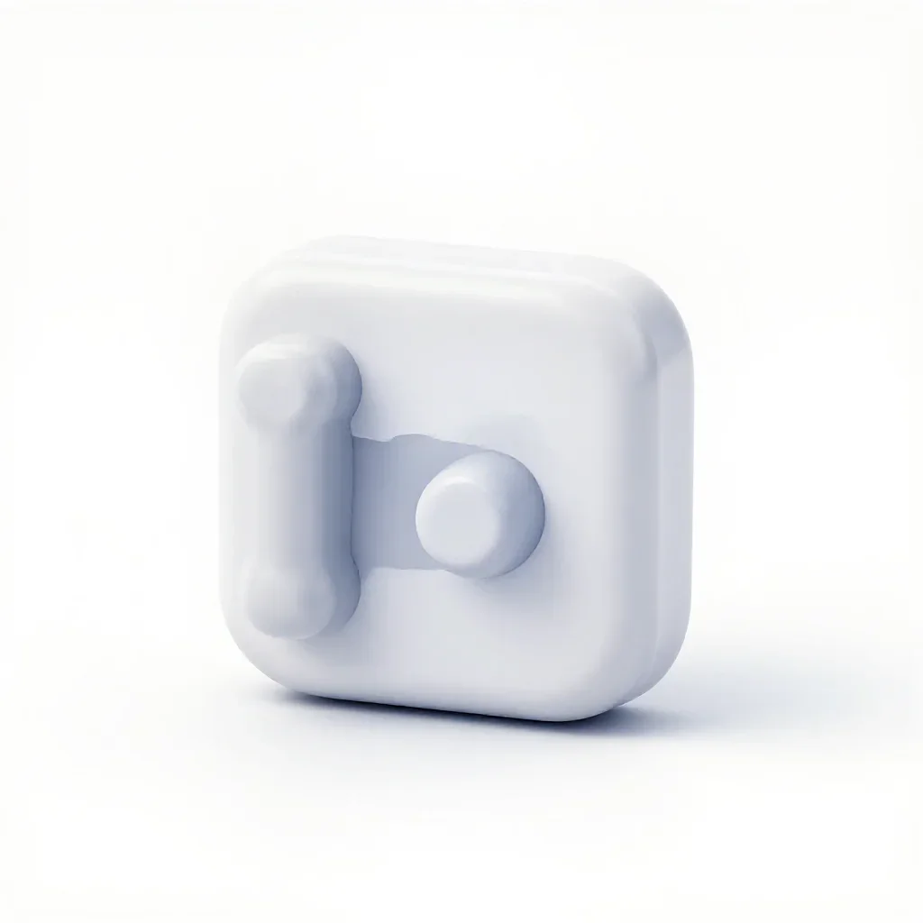 3d object game art white background, white background, 3D render, minimalist